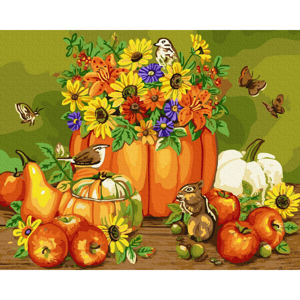 Картина по номерам Натюрморти - Осінній натюрморт