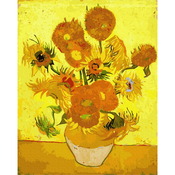 Картина по номерам Репродукції художників - Соняшники. Репродукція
