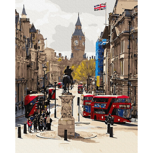 Картина по номерам Города - Бурхливий Лондон
