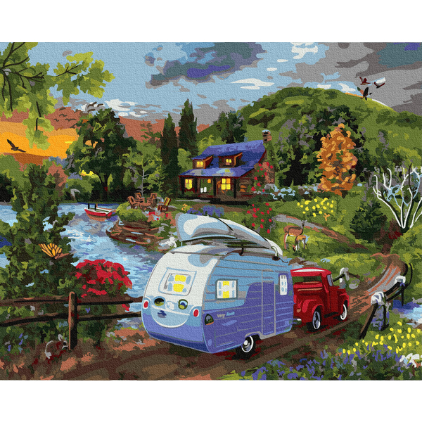 Картина по номерам Пейзажі - Повернення додому