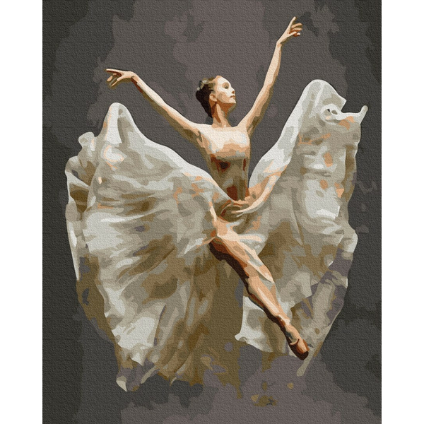Картина по номерам Люди на картинах - Балерина в польоті