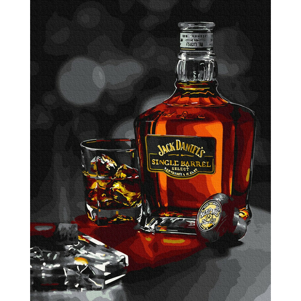 Картина по номерам Чоловічі - Медовий віскі