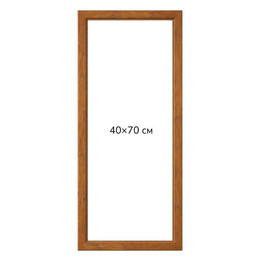 Багетна рамка (світле дерево 4 см) 40х70