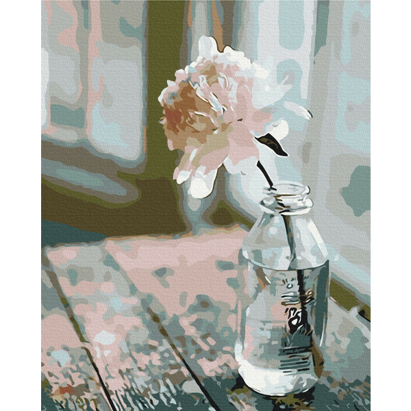 Картина по номерам Квіти - Утонченный пион