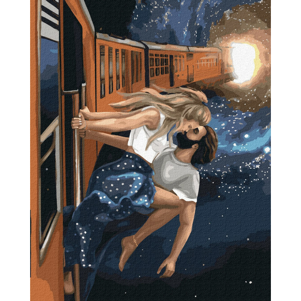 Картина по номерам Авторські колекції - Разом в стратосферу