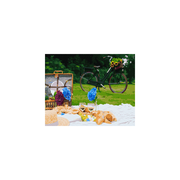 Картина по номерам Натюрморти - Пікнік в парку