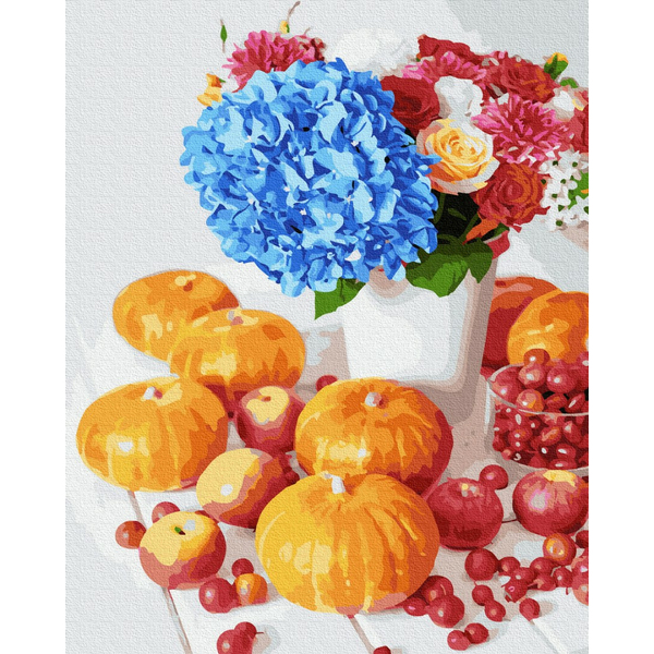 Картина по номерам Натюрморти - Гарбузовий натюрморт