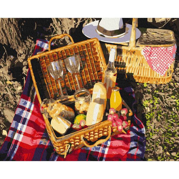 Картина по номерам Натюрморти - Набір для пікніка