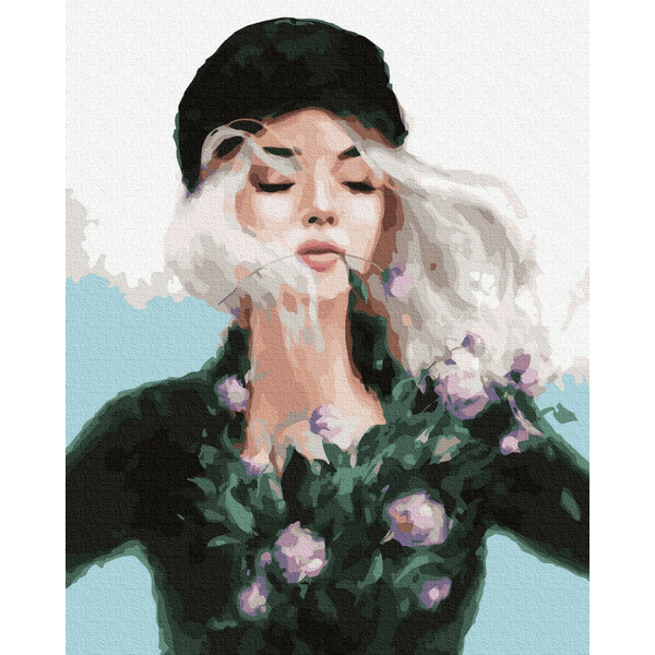 Картина по номерам Люди на картинах - Дівчина-весна