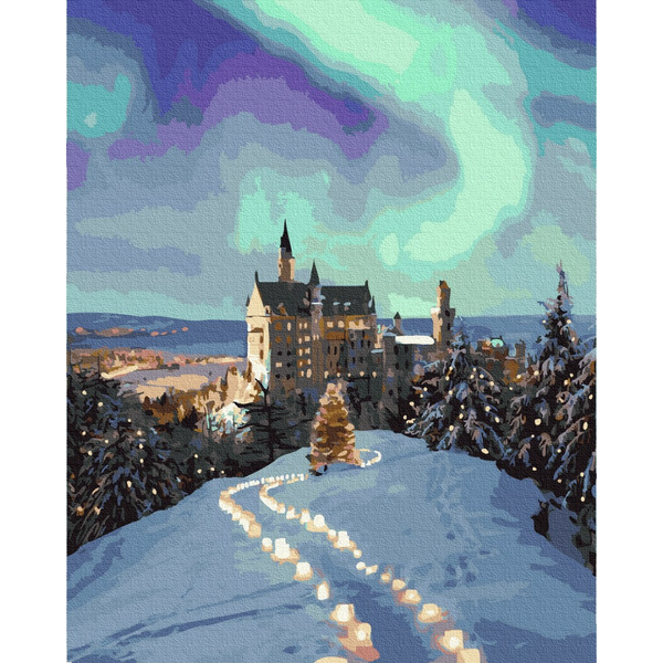 Картина по номерам Пейзажі - Казковий замок