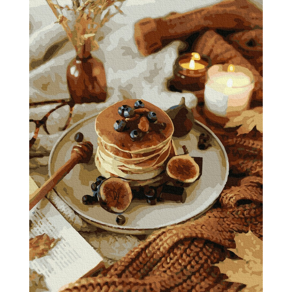 Картина по номерам Натюрморти - Осінні панкейки