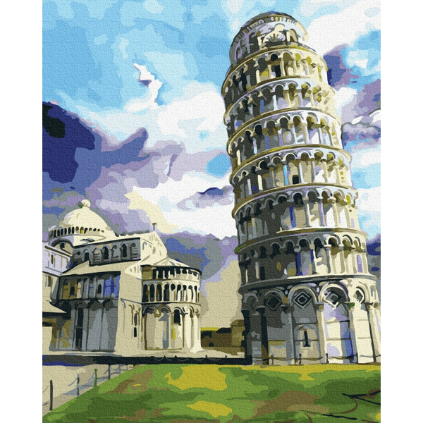 Картина по номерам Города - Пізанська вежа