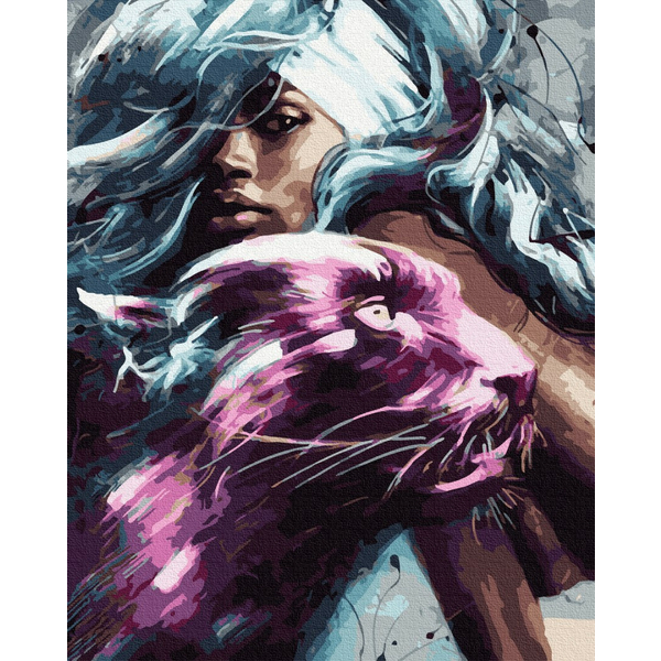 Картина по номерам Авторські колекції - Небезпечний погляд