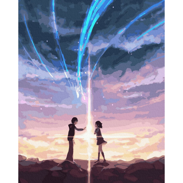 Картина по номерам Люди на картинах - Аніме. Твоє ім'я