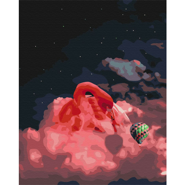 Картина по номерам Абстракції - Вище неба