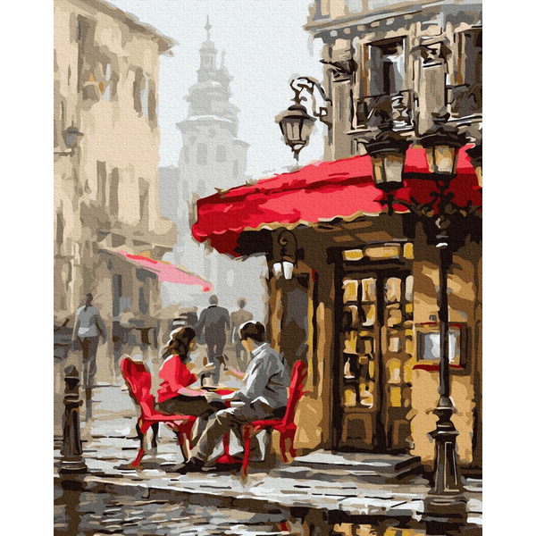 Картина по номерам Города - Романтичне побачення