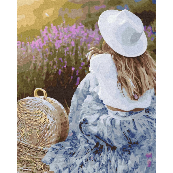 Картина по номерам Преміум картини - Улюблена лаванда