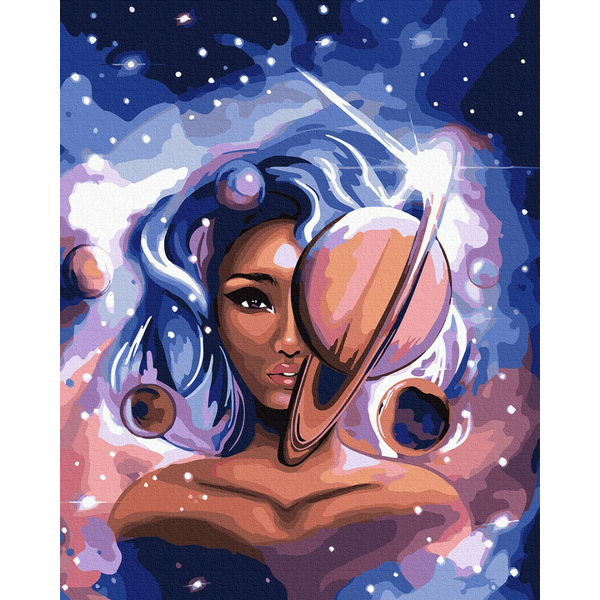 Картина по номерам Преміум картини - Міс Всесвіт