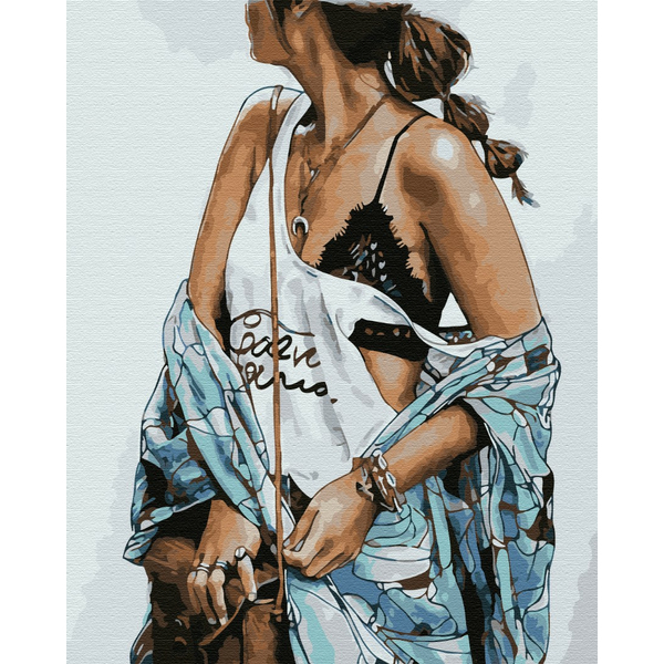 Картина по номерам Люди на картинах - Кежуал