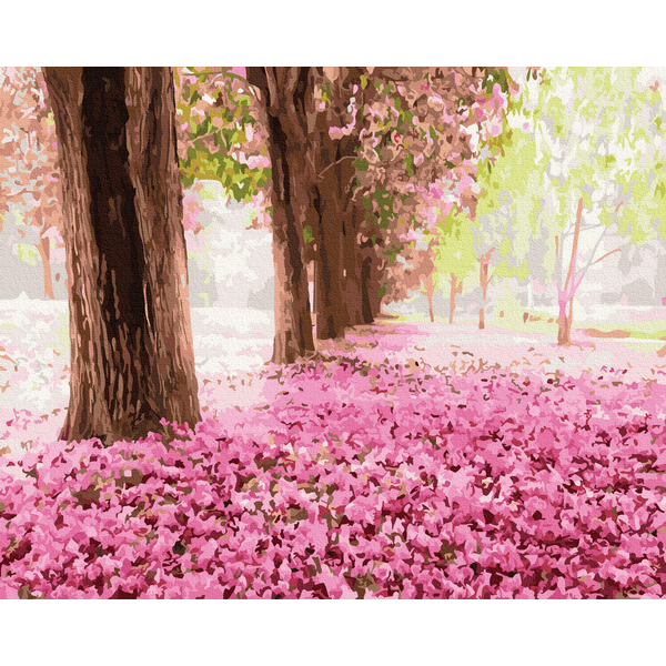 Картина по номерам Природа - Весняний парк
