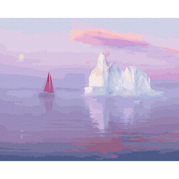 Картина по номерам Природа - Айсберг