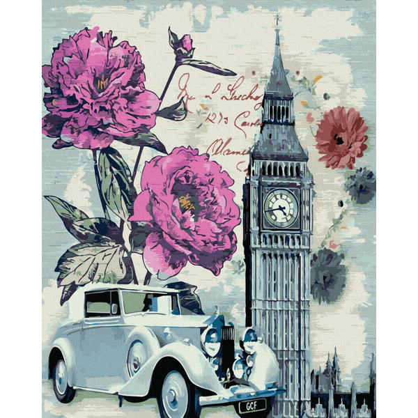 Картина по номерам Города - Вінтажний Лондон