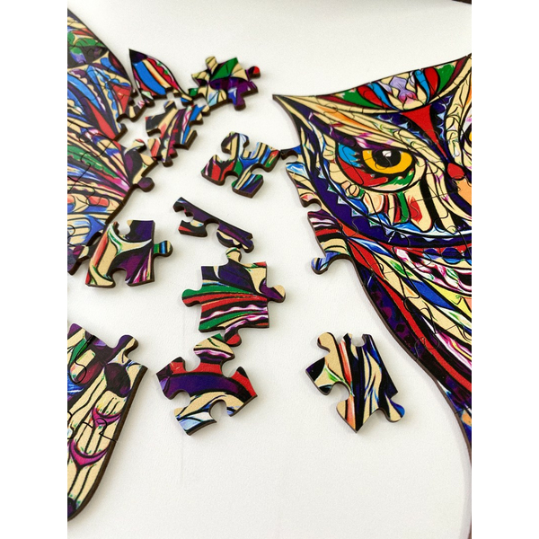 Дерев’яні пазли (281) - Сова