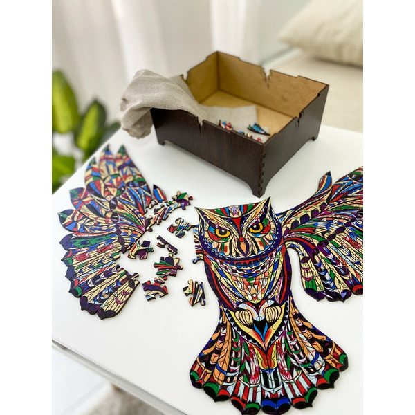 Дерев’яні пазли (281) - Сова