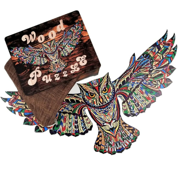 Дерев’яні пазли (281) - Сова