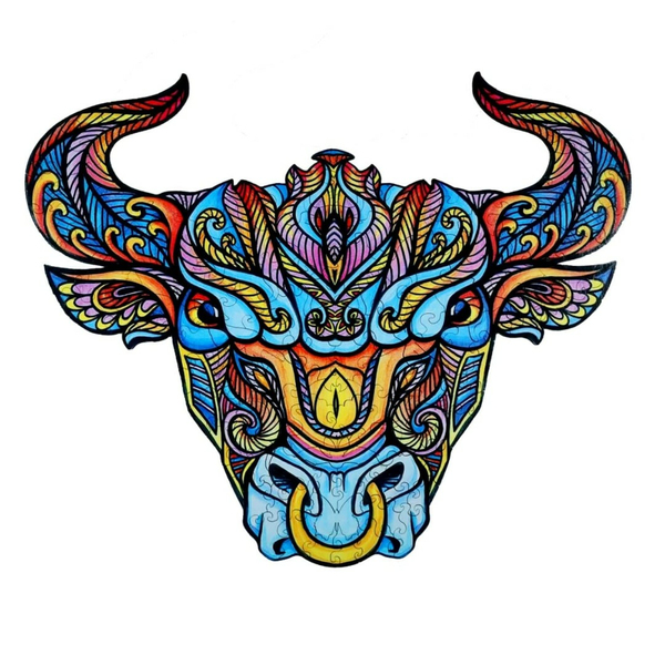 Дерев’яні пазли (281) - Бык