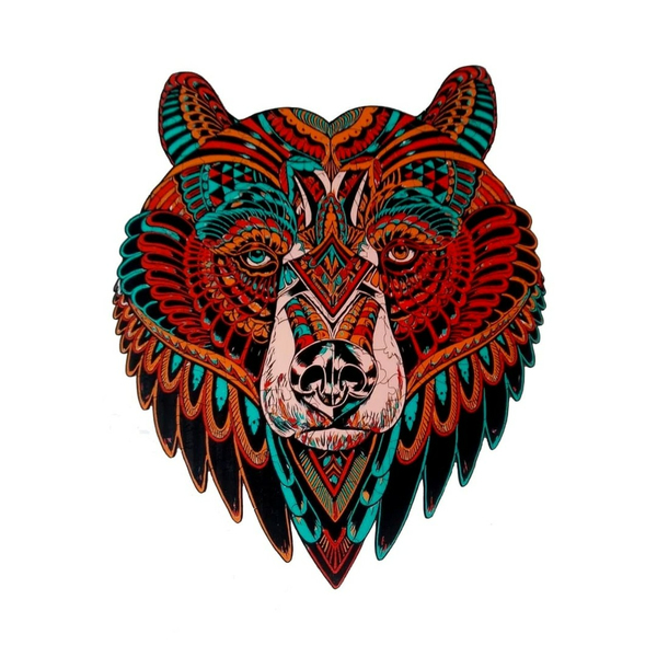 Дерев’яні пазли (281) - Ведмідь