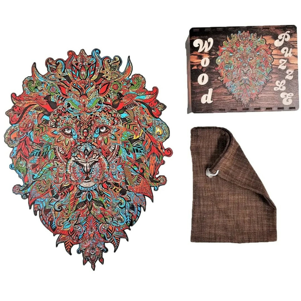 Дерев’яні пазли (281) - Лев