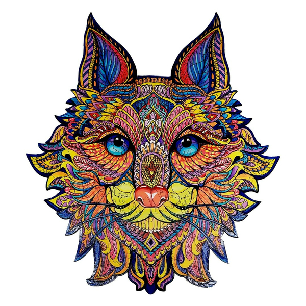 Дерев’яні пазли (281) - Лісовий кіт