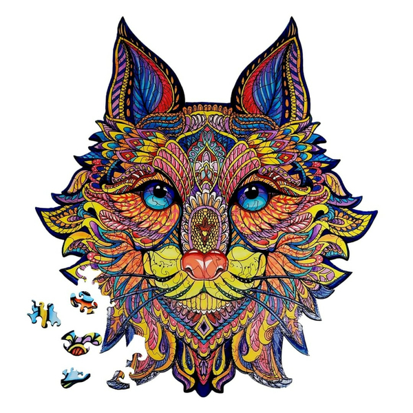 Дерев’яні пазли (281) - Лісовий кіт