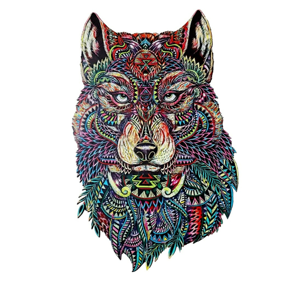 Дерев’яні пазли (281) - Вовк