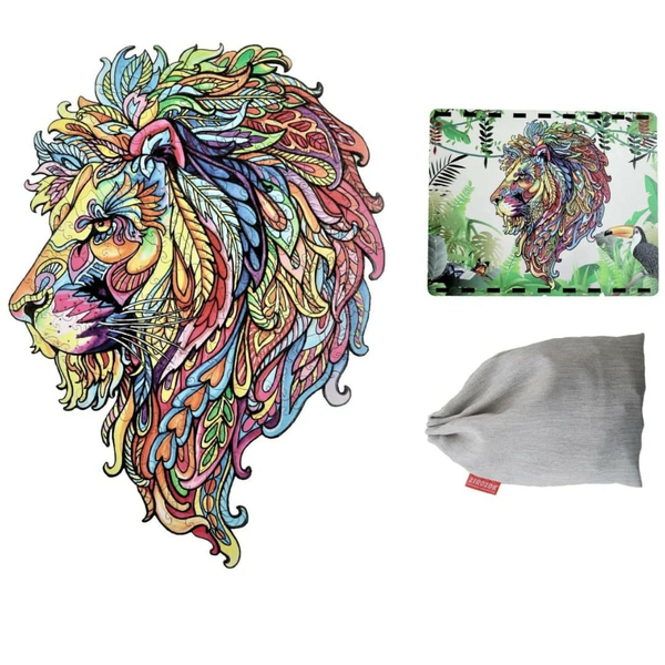 Дерев’яні пазли (281) - Чарівний лев