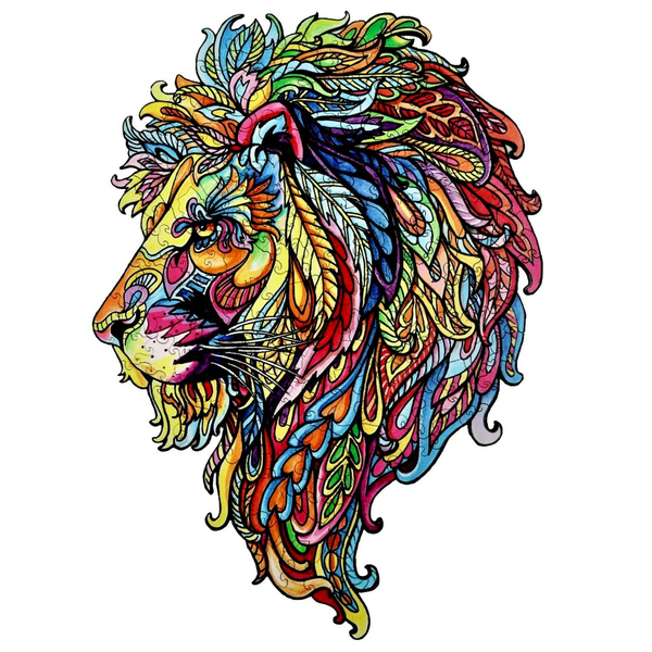 Дерев’яні пазли (281) - Чарівний лев