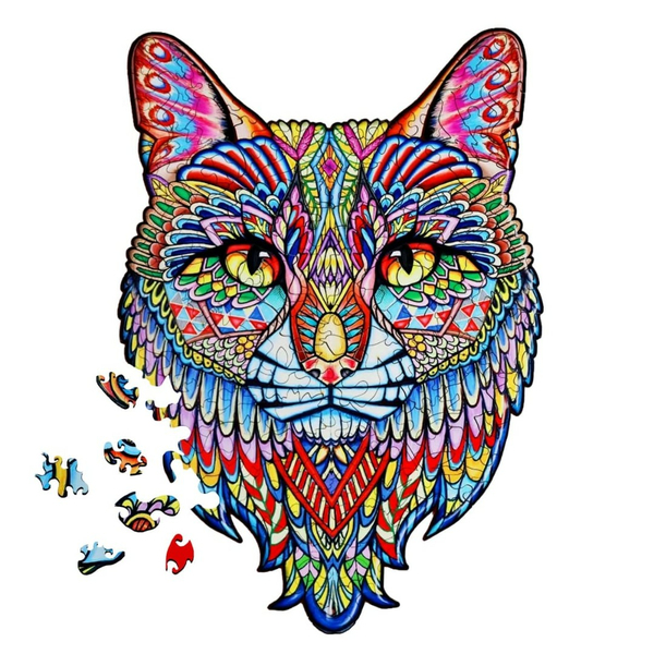 Дерев’яні пазли (281) - Кіт