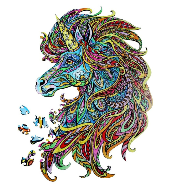 Дерев’яні пазли (281) - Єдиноріг