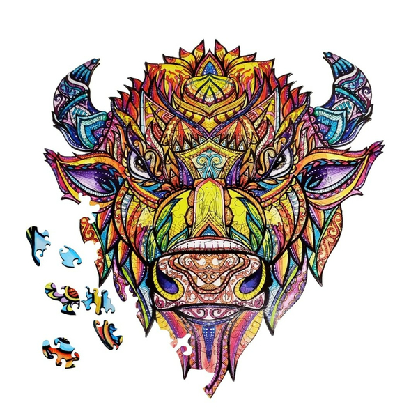 Дерев’яні пазли (281) - Зубр