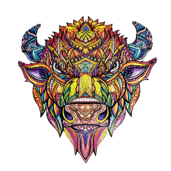 Дерев’яні пазли (281) - Зубр