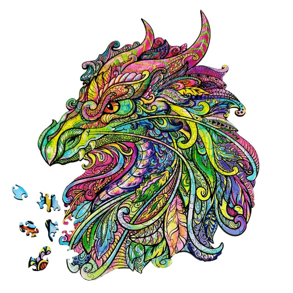 Дерев’яні пазли (281) - Дракон