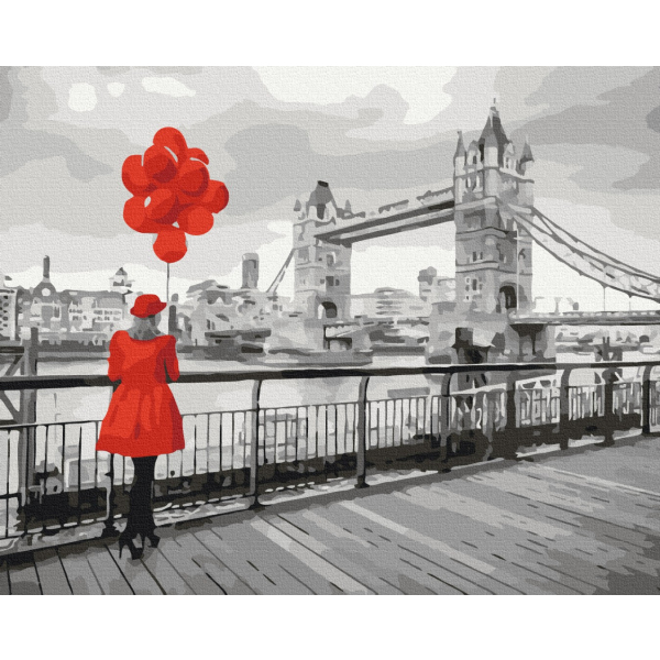 Картина по номерам Люди на картинах - Лондонська ледi