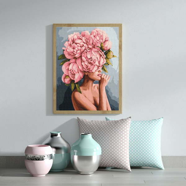 Картина по номерам Люди на картинах - Дотик піонів © Mykhailyshyna Daria