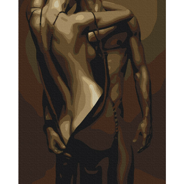 Картина по номерам Люди на картинах - Гаряча пристрасть