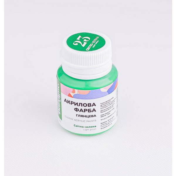 Глянцева 20 мл у баночці - Светло-зеленая