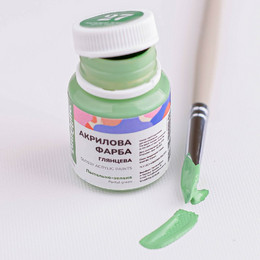 Пастельно-зеленая