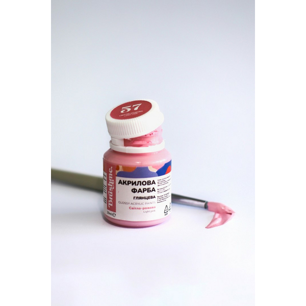 Глянцева 20 мл у баночці - Світло-рожева