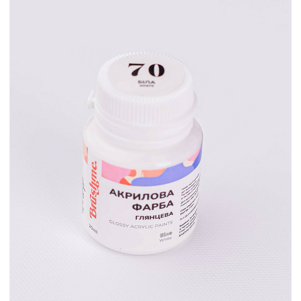 Глянцева 20 мл у баночці - Белая
