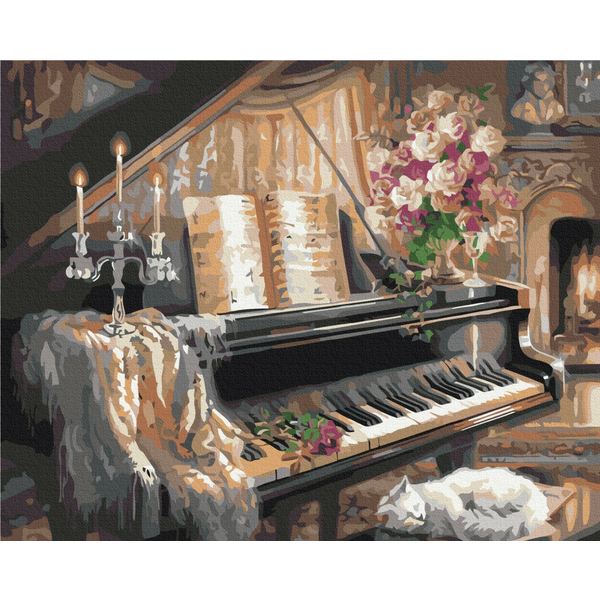 Картина по номерам Натюрморти - Комфорт Бетховена